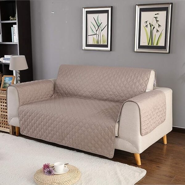 REVERSIBLE WASHABLE COUCH COAT COVER (Random Color) - Image 5