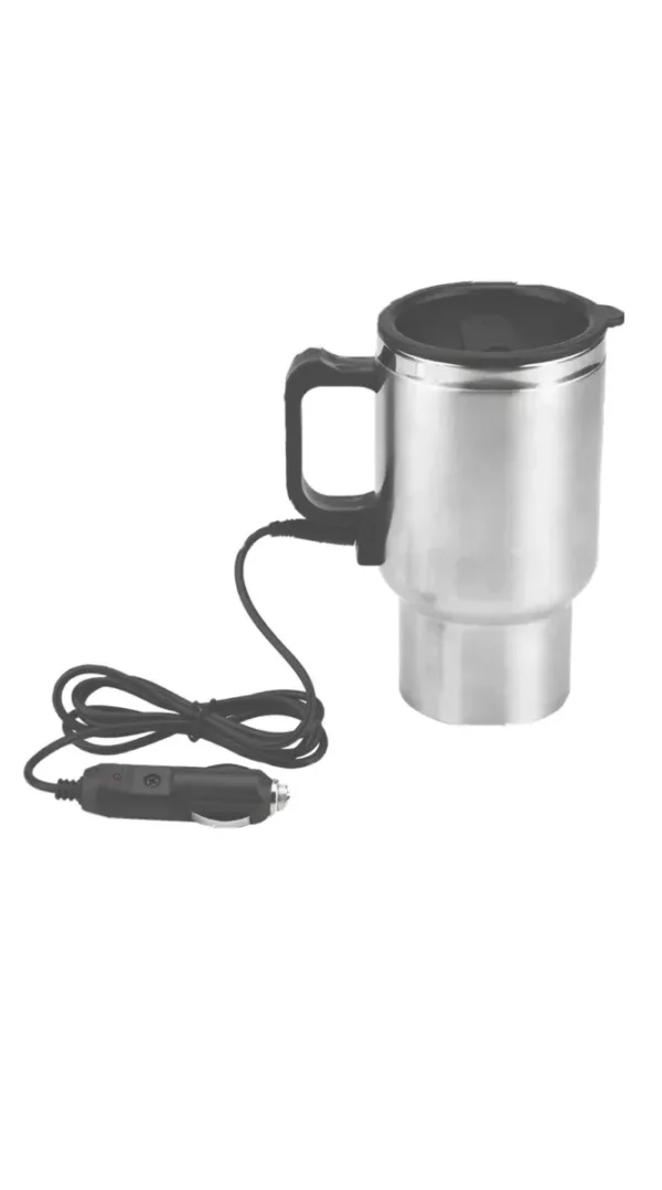 12 Volts 450 ml Heated Travel Mug Coffee /Tea/Soup Cup Car Charging Electric Kettle - Image 3