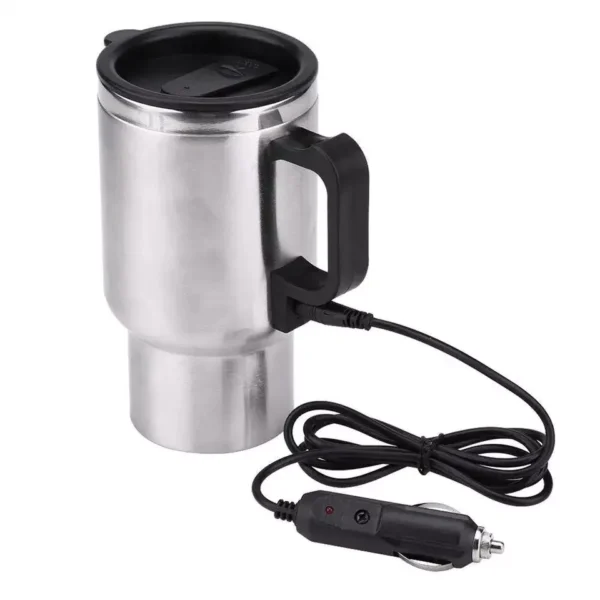 12 Volts 450 ml Heated Travel Mug Coffee /Tea/Soup Cup Car Charging Electric Kettle - Image 13