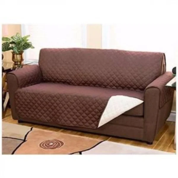 REVERSIBLE WASHABLE COUCH COAT COVER (Random Color) - Image 3