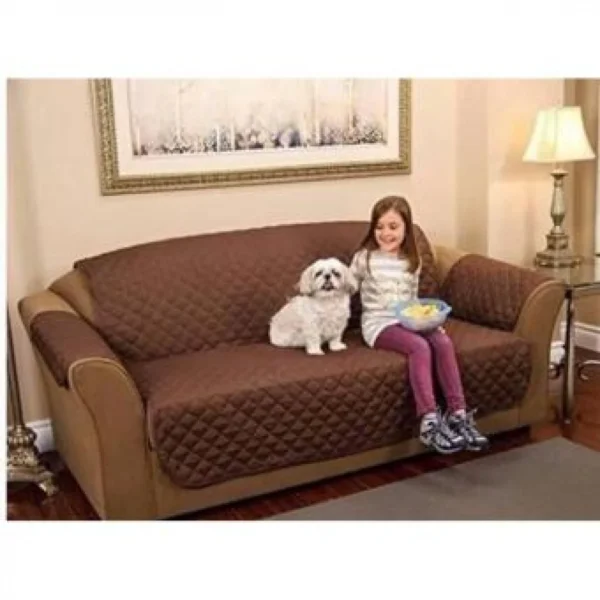 REVERSIBLE WASHABLE COUCH COAT COVER (Random Color) - Image 4