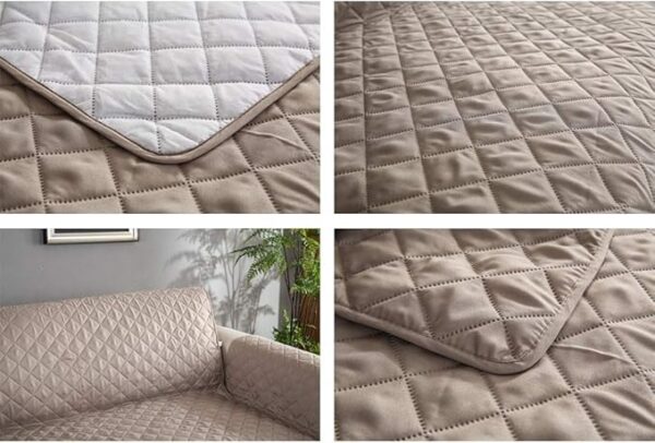 REVERSIBLE WASHABLE COUCH COAT COVER (Random Color) - Image 9