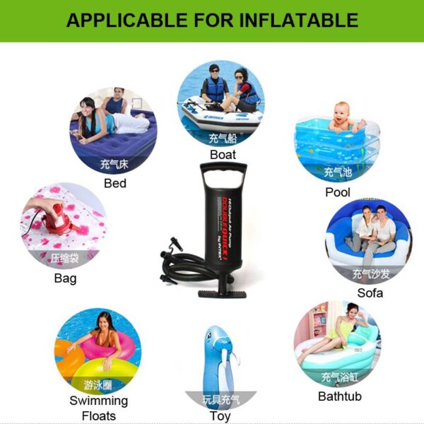 hand air pump for swimming pool Intex mattress intex air soft Intex air pool 68612