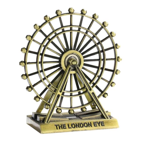 Creative Metallic London Eye Wheel Ornament (Rotating wheel) - Image 4