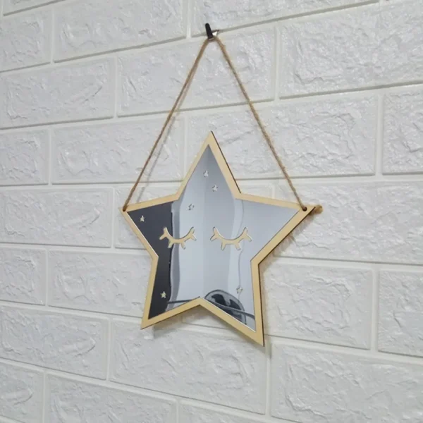 Star Shape Kids room mirror - Image 3