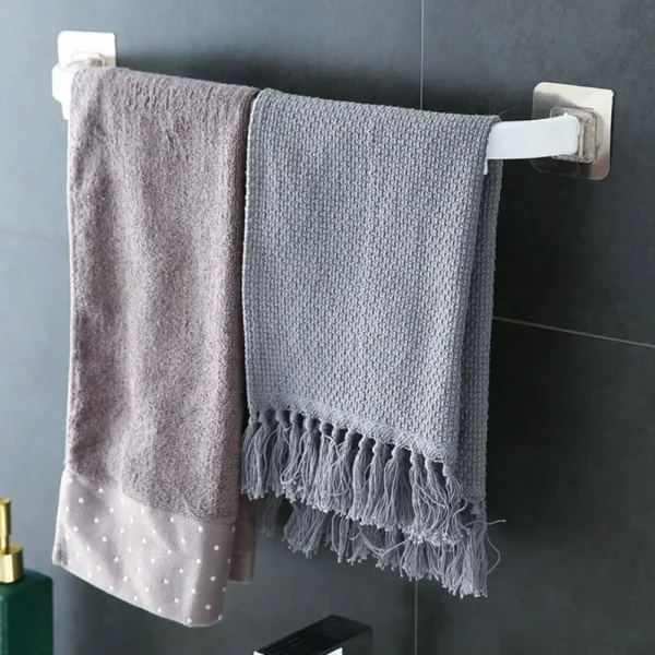 1 PCs - Towel Rack Hanging Rag Pole Bathroom Slipper Hanger (random color ) - Image 3