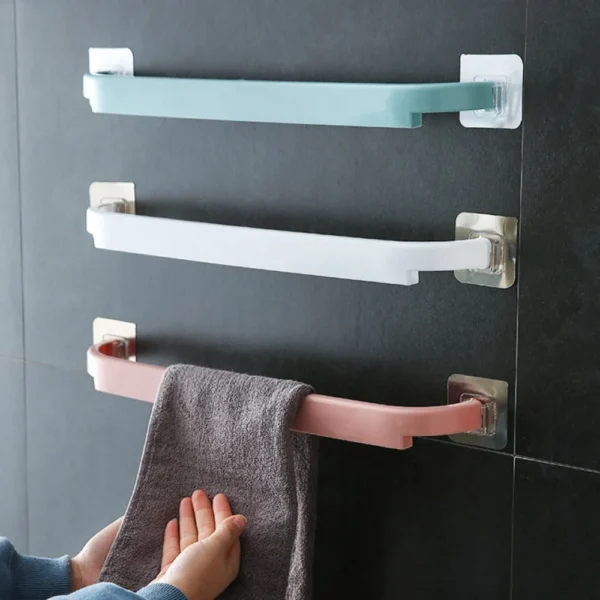 1 PCs - Towel Rack Hanging Rag Pole Bathroom Slipper Hanger (random color ) - Image 5