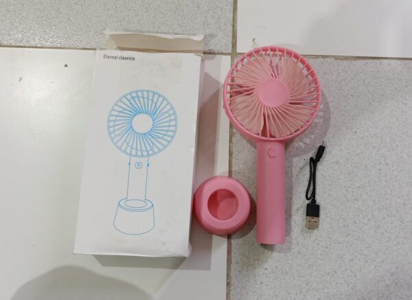 USB Mini Portable Fan (random color) - Image 3