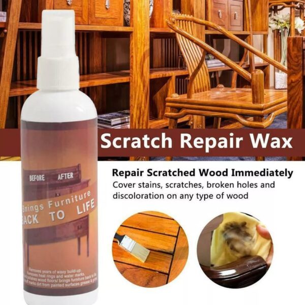 250ML Natural Micro-molecular Spray – Multipurpose Beeswax Furniture Polish Spray For Wood Polish Furniture Care Bee Wax Spray Essential Oil Wax - Image 4