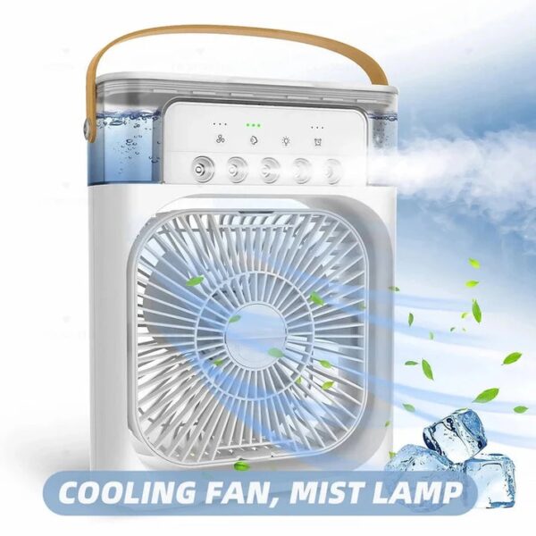 Portable Mist Fan Mini Air Cooler Usb Electric High Quality Mini Cooling Table Fan   (Random color)