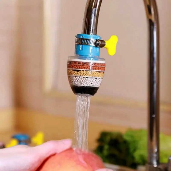 Stone Faucet Water Filter with Clip