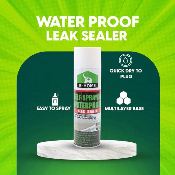 (500ml) Leak Proof Spray Leakage Seal rapid Stop Leaking Water Proof Spray - Image 5