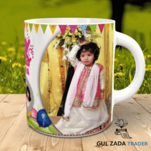 Birthday Mug with 3 Pictures & Name Best Gift for Birthday