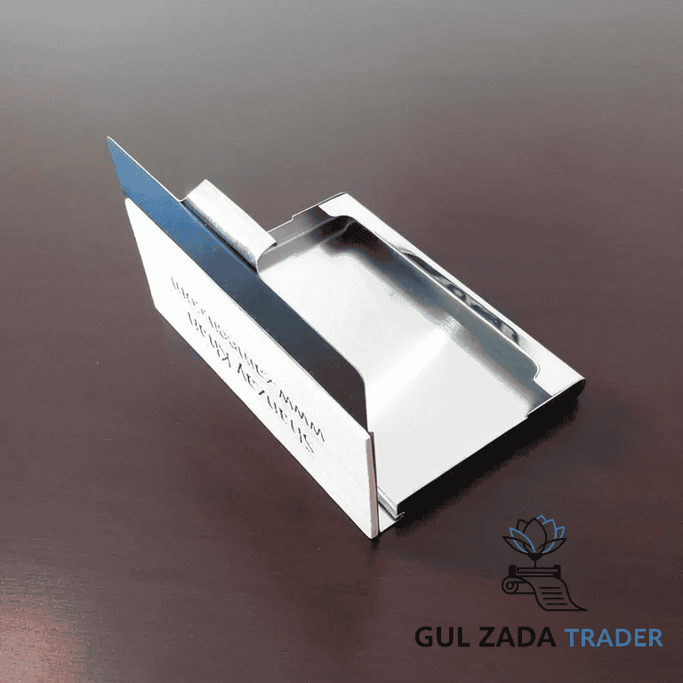 Name Engraved Wooden Metal Cards Holder