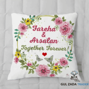 Together Forever cushion with Couple name